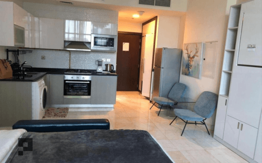 Burj View Studio | High Floor Furnished | Parking –