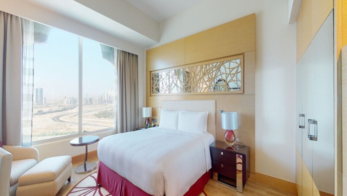 Photo of a fully furnished 1-bedroom Marriott Executive Apartments in Al Jaddaf, Dubai-Propertyana real estate in dubai and sharjeh