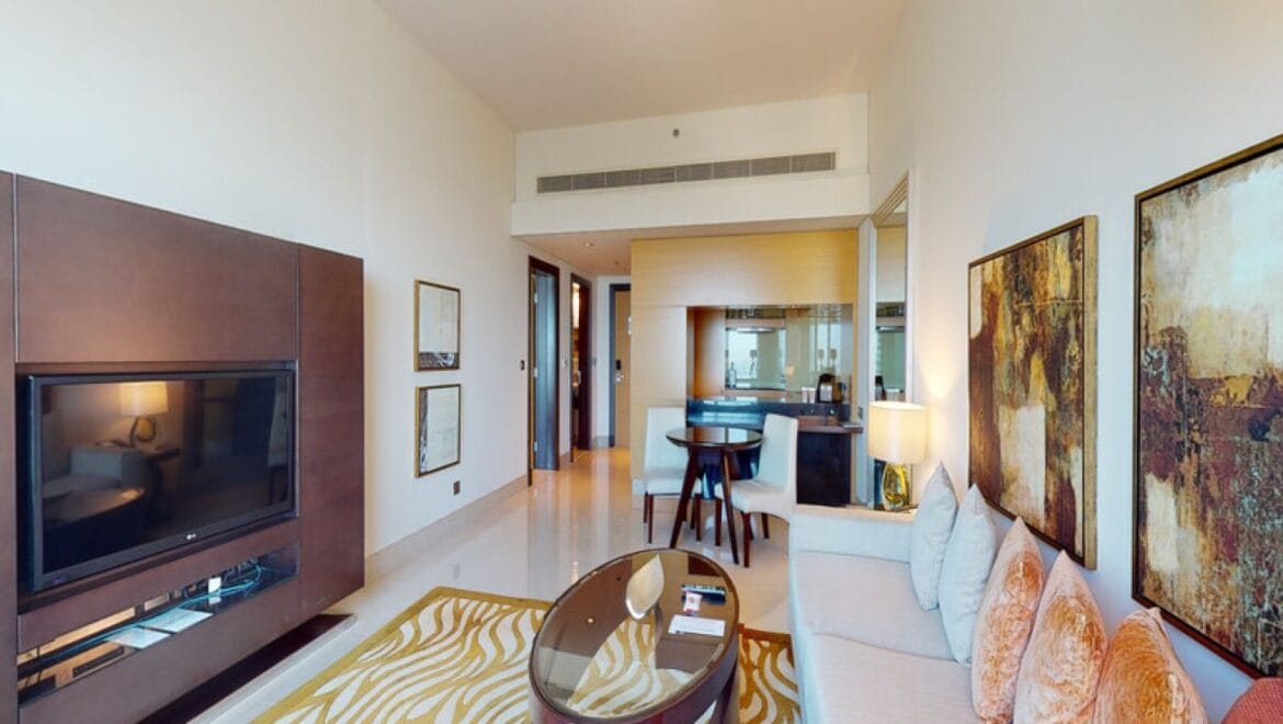 Photo of a fully furnished 1-bedroom Marriott Executive Apartments in Al Jaddaf, Dubai-Propertyana real estate in dubai and sharjeh