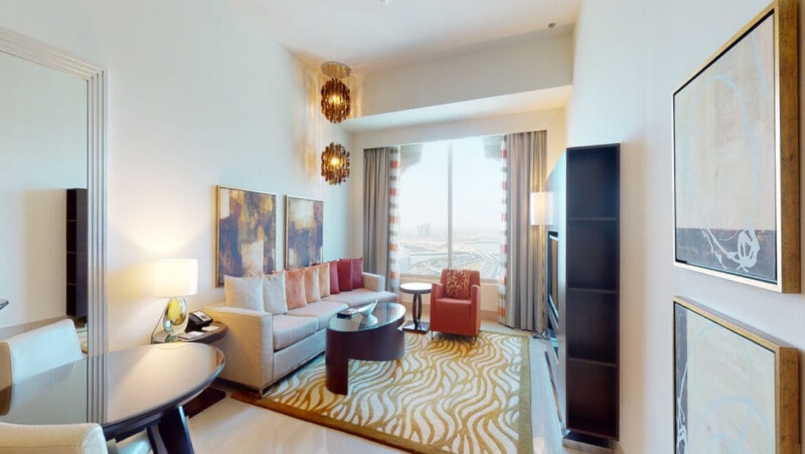 Photo of a fully furnished 1-bedroom Marriott Executive Apartments in Al Jaddaf, Dubai-Propertyana real estate in dubai and sharjeh