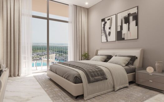 1BR Apartment Dubai Sobha Hartland II Water View