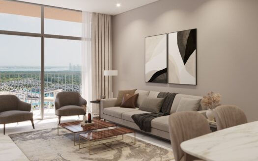 1BR Apartment Dubai Sobha Hartland II Water View