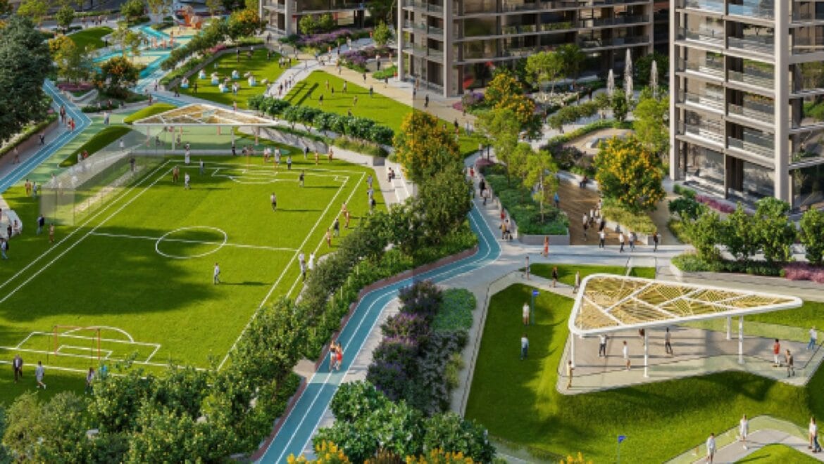 Premium 2-bedroom Type F apartment at The Horizon, Sobha Central, Dubai (Sheikh Zayed Road) with sea and community views.-Propertyana real estate in dubai and sharjeh