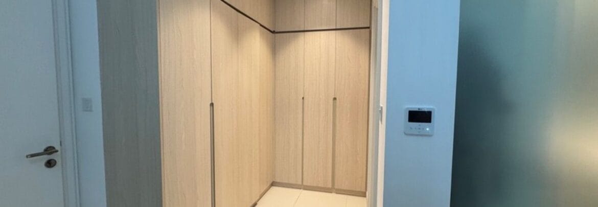 Bright 1-bedroom residential apartment at Wilton Park Residences in Dubai's Mohammed Bin Rashid City, showcasing a spacious layout with a park view.-Propertyana real estate in dubai and sharjeh