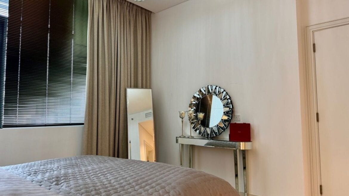 Bright 1-bedroom residential apartment at Wilton Park Residences in Dubai's Mohammed Bin Rashid City, showcasing a spacious layout with a park view.-Propertyana real estate in dubai and sharjeh