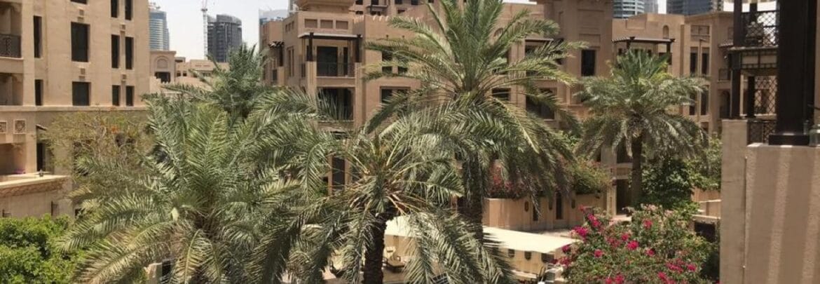 A fully furnished 1-bedroom apartment in Zanzebeel 2, Downtown Dubai, Dubai, featuring a balcony with views of the Burj Khalifa.-Propertyana real estate in dubai and sharjeh