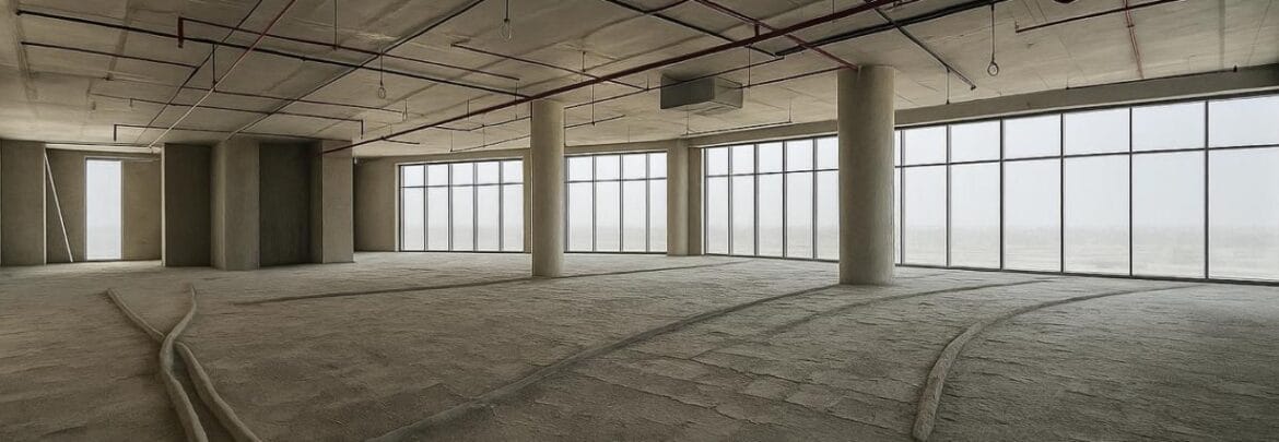 Modern bedroom interior inside a premium retail space in Al Majaz 1, Sharjah, featuring contemporary furnishings and upscale finishes.-Propertyana real estate in dubai and sharjeh