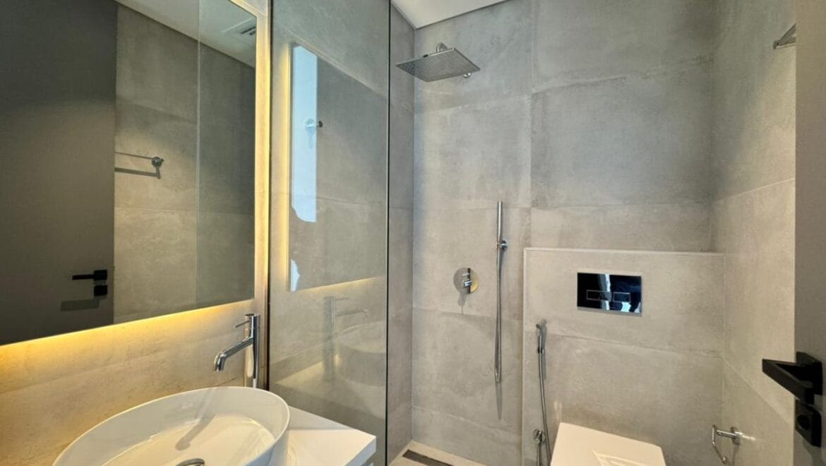 Exterior shot of a brand-new 4-bedroom Ixora Townhouse in Al Barari, Dubai-Propertyana real estate in dubai and sharjeh