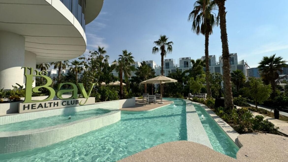 Exterior shot of a brand-new 4-bedroom Ixora Townhouse in Al Barari, Dubai-Propertyana real estate in dubai and sharjeh