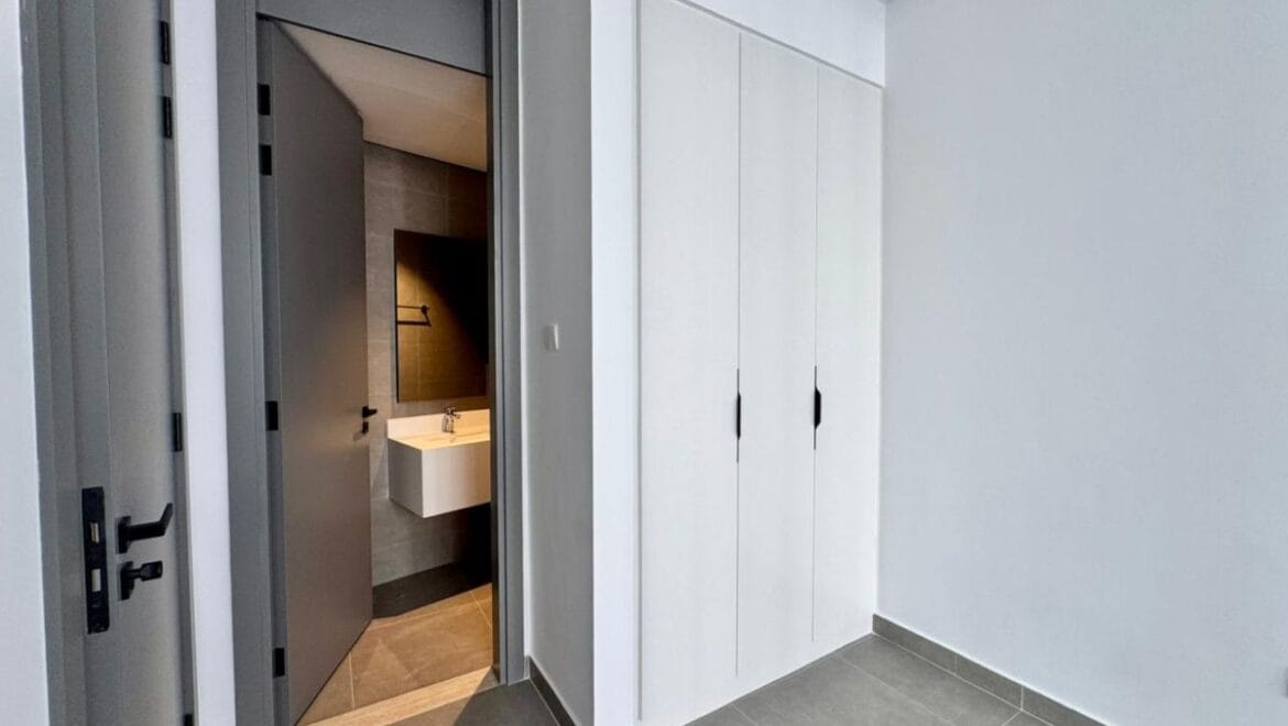 Exterior shot of a brand-new 4-bedroom Ixora Townhouse in Al Barari, Dubai-Propertyana real estate in dubai and sharjeh