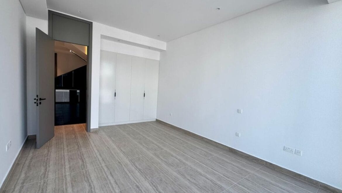 Exterior shot of a brand-new 4-bedroom Ixora Townhouse in Al Barari, Dubai-Propertyana real estate in dubai and sharjeh