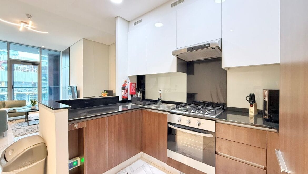 Interior of a 1-bedroom apartment in J ONE Tower A, Business Bay, Dubai, featuring a modern elegant living area.-Propertyana real estate in dubai and sharjeh