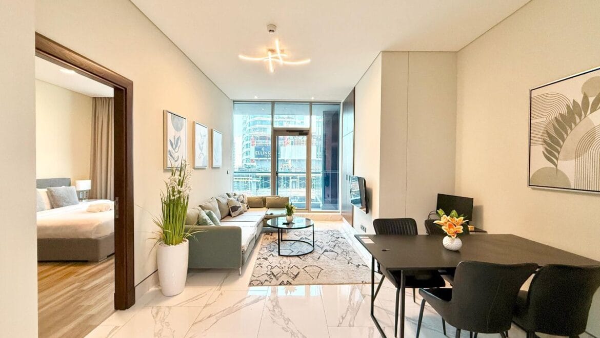 1-bedroom apartment interior in J ONE Tower A, Business Bay, Dubai-Propertyana real estate in dubai and sharjeh