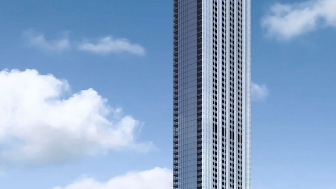 Interior view of a luxury 3-bedroom apartment in The Element at Sobha One, Dubai, featuring an open-plan living area, modern furnishings, premium finishes, and floor-to-ceiling windows with city views.-Propertyana real estate in dubai and sharjeh