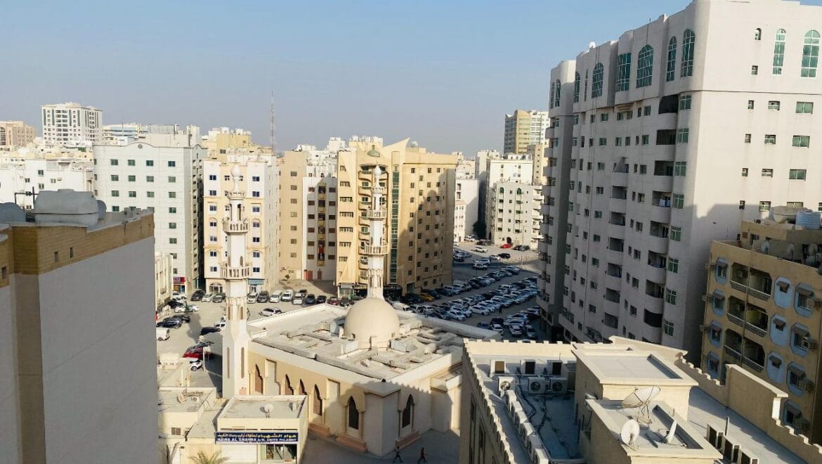 Interior view of a spacious 3-bedroom residential apartment in Al Nabba, Sharjah, located on Main Rolla Street-Propertyana real estate in dubai and sharjeh