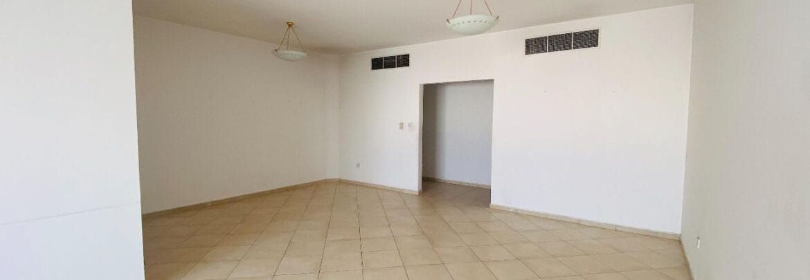 Interior view of a spacious 3-bedroom residential apartment in Al Nabba, Sharjah, located on Main Rolla Street-Propertyana real estate in dubai and sharjeh