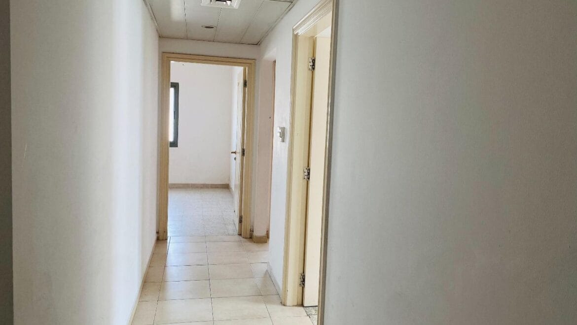 Interior view of a spacious 3-bedroom residential apartment in Al Nabba, Sharjah, located on Main Rolla Street-Propertyana real estate in dubai and sharjeh