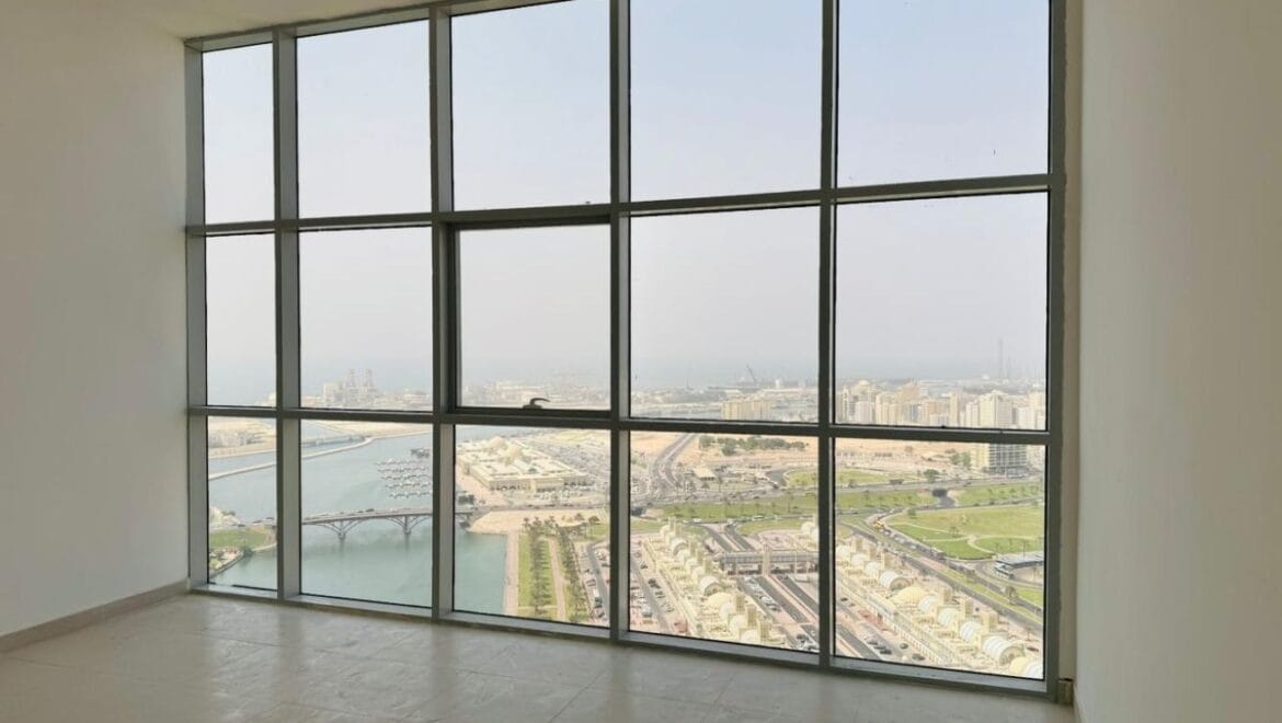 Brand-new 1-bedroom apartment at Crystal Plaza, Al Majaz, Sharjah with full sea view from a high floor-Propertyana real estate in dubai and sharjeh
