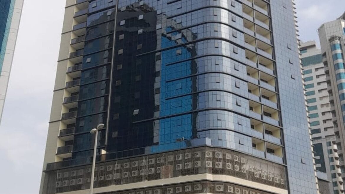 Brand-new 1-bedroom apartment at Crystal Plaza, Al Majaz, Sharjah with full sea view from a high floor-Propertyana real estate in dubai and sharjeh