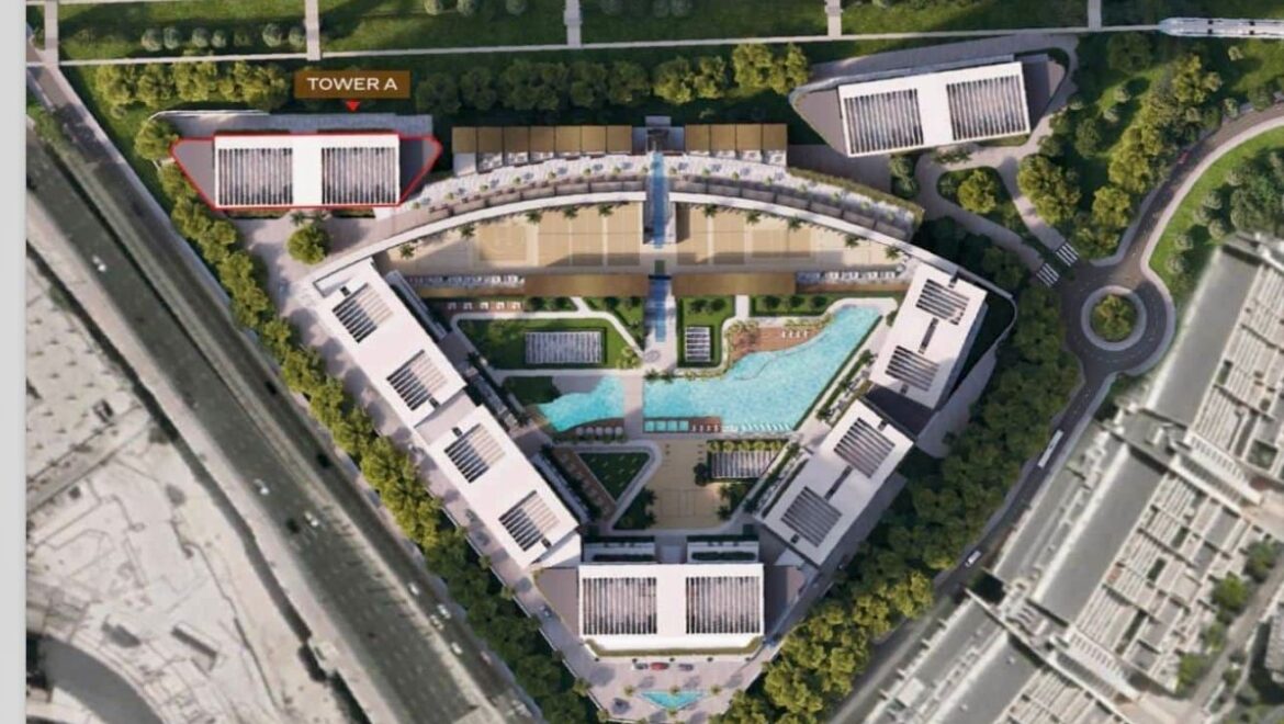 Interior view of a modern 1-bedroom Sobha Orbis apartment in Dubai's Motor City, offering a premium view of Arabian Ranches-Propertyana real estate in dubai and sharjeh