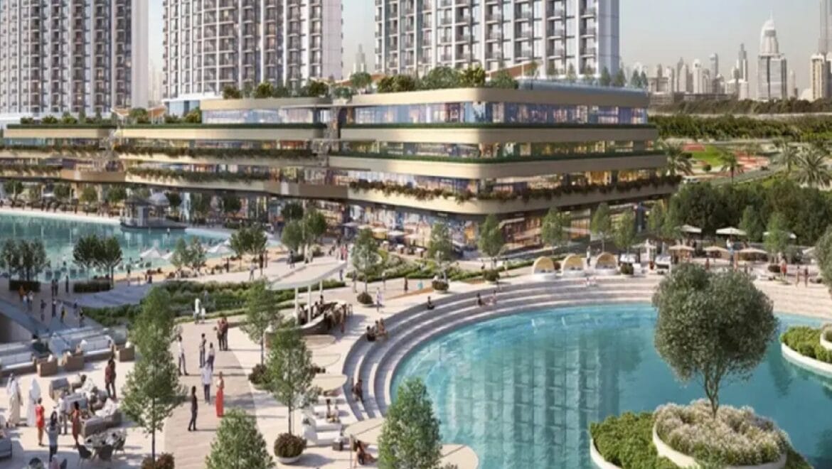 Interior view of a modern 1-bedroom Sobha Orbis apartment in Dubai's Motor City, offering a premium view of Arabian Ranches-Propertyana real estate in dubai and sharjeh