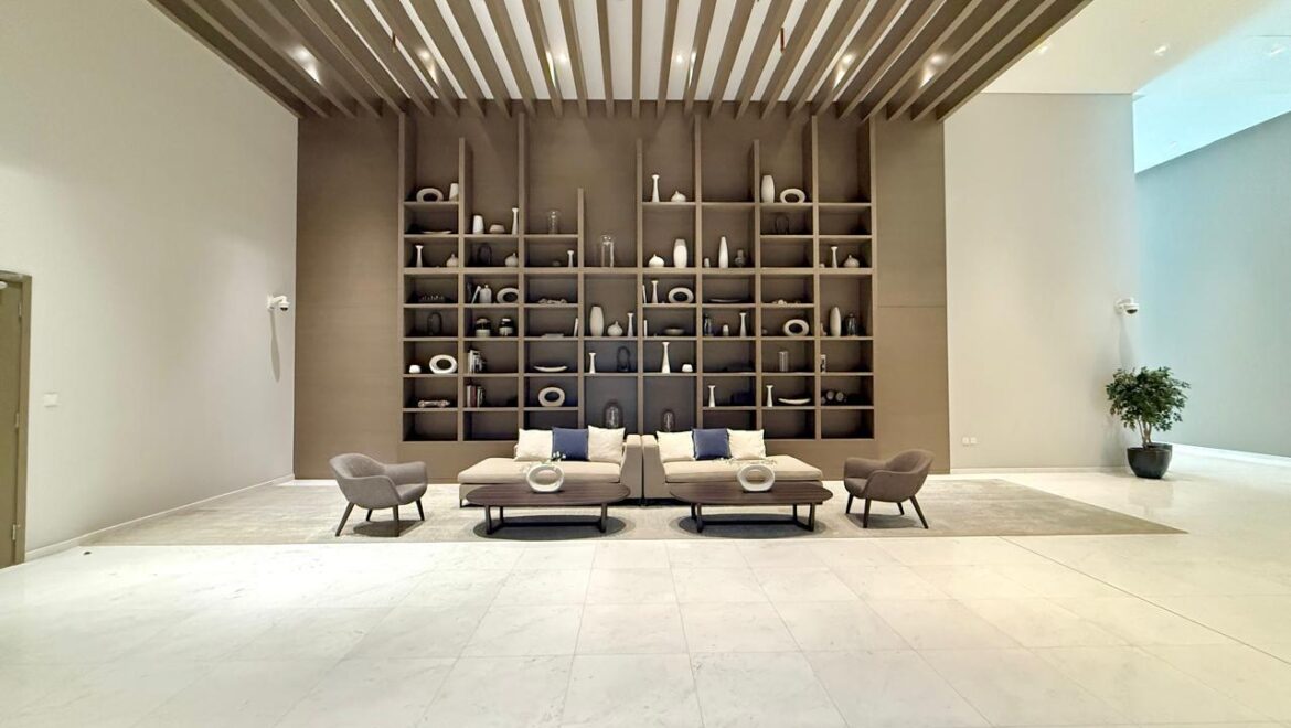 2-bedroom residential apartment at BLVD Heights Tower 1 in Downtown Dubai, Dubai. A spacious high-floor unit with contemporary interiors.-Propertyana real estate in dubai and sharjeh