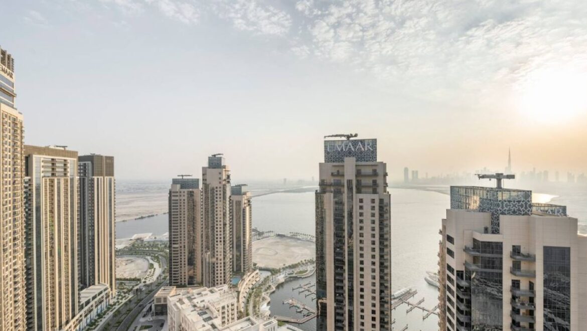 Luxurious 4-bedroom penthouse at Creek Horizon Tower 2 in Dubai Creek Harbour (The Lagoons), offering panoramic skyline views-Propertyana real estate in dubai and sharjeh