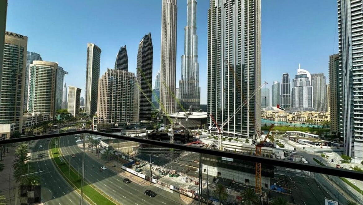 3-bedroom Burj Crown apartment in Downtown Dubai, Dubai, featuring an elegant upgraded living space with modern finishes.-Propertyana real estate in dubai and sharjeh