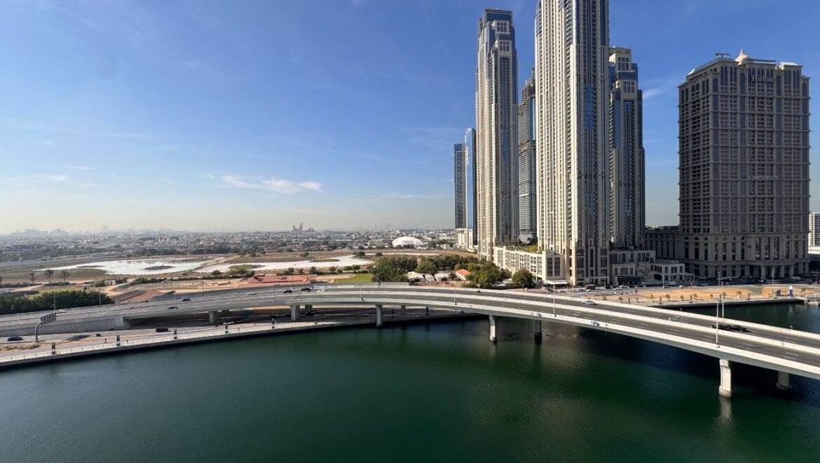 Luxury 3-bedroom residential apartment in Urban Oasis, Business Bay, Dubai with maid's room, private elevator, and canal view.-Propertyana real estate in dubai and sharjeh