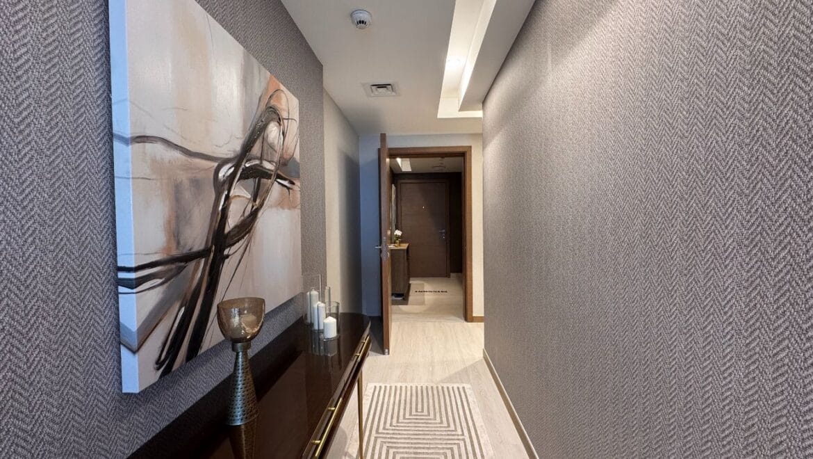 Luxury 3-bedroom residential apartment in Urban Oasis, Business Bay, Dubai with maid's room, private elevator, and canal view.-Propertyana real estate in dubai and sharjeh