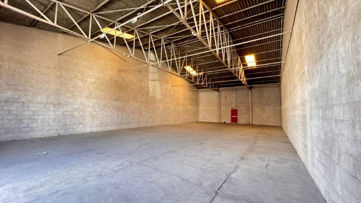 Interior view of a bedroom inside a commercial storage warehouse at Ras Al Khor Industrial 2, Dubai-Propertyana real estate in dubai and sharjeh
