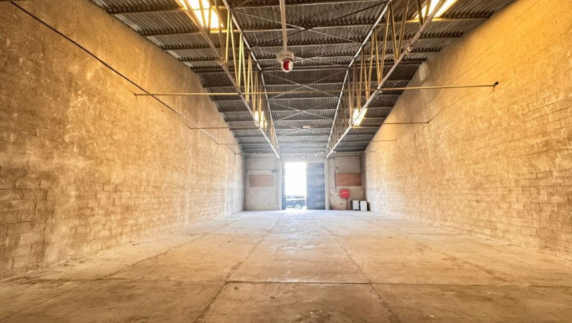Interior view of a bedroom inside a commercial storage warehouse at Ras Al Khor Industrial 2, Dubai-Propertyana real estate in dubai and sharjeh
