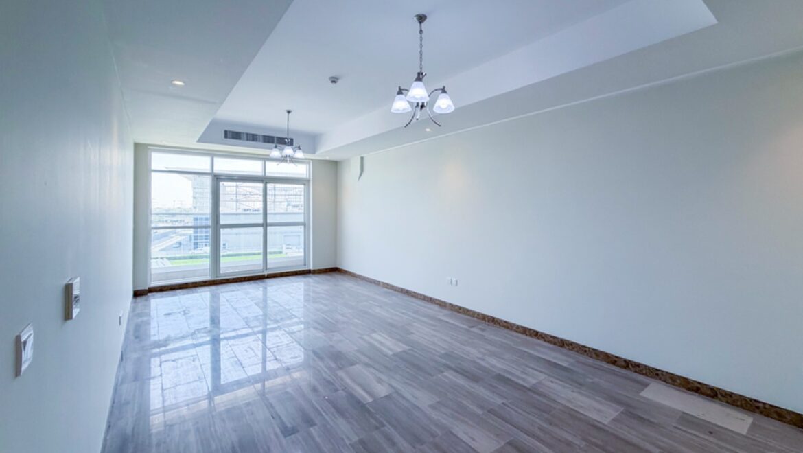 Bright 1-bedroom apartment interior at The Derby Residences 3, Meydan, Dubai-Propertyana real estate in dubai and sharjeh