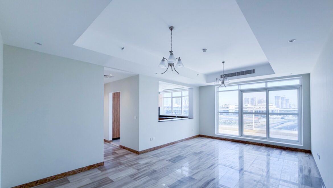 1-bedroom apartment at The Derby Residences 3 in Meydan, Dubai, top-floor unit with a large terrace and modern finishes-Propertyana real estate in dubai and sharjeh