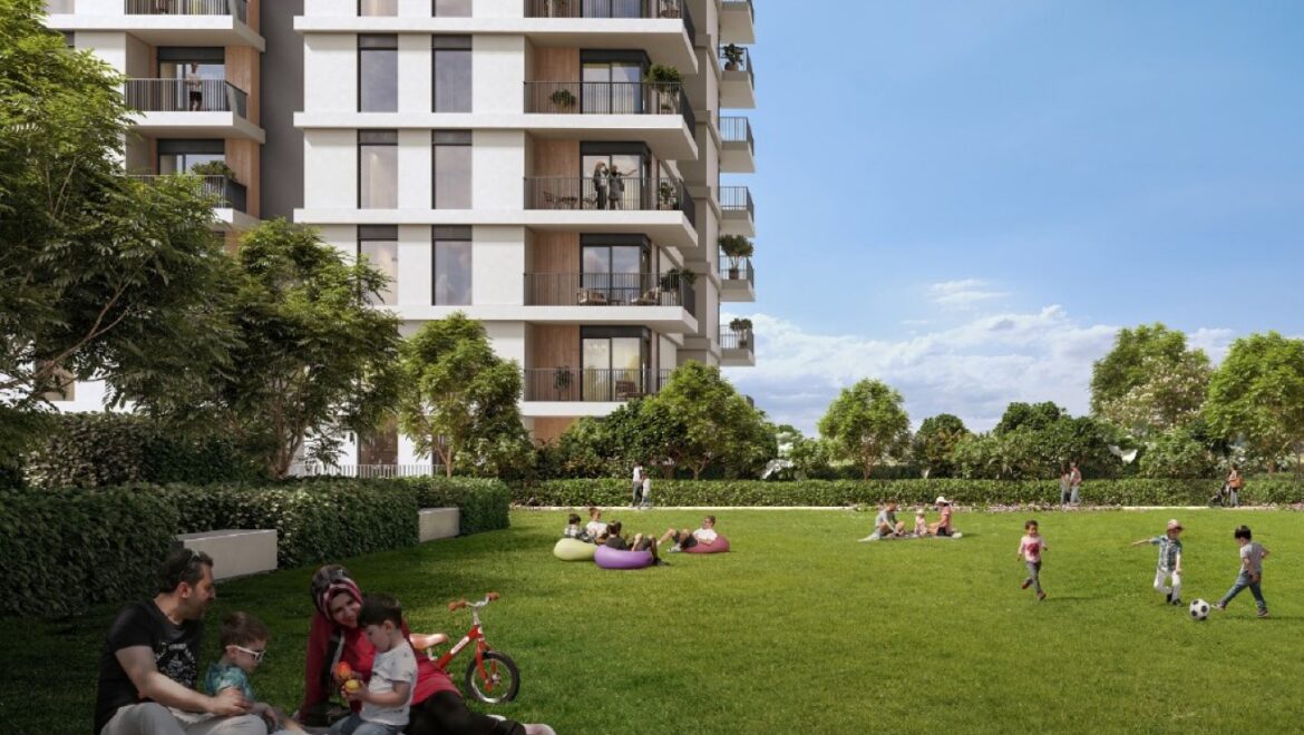 Modern 2-bedroom Park Lane 2B apartment in Dubai Hills Estate, Dubai, featuring a premium view.-Propertyana real estate in dubai and sharjeh