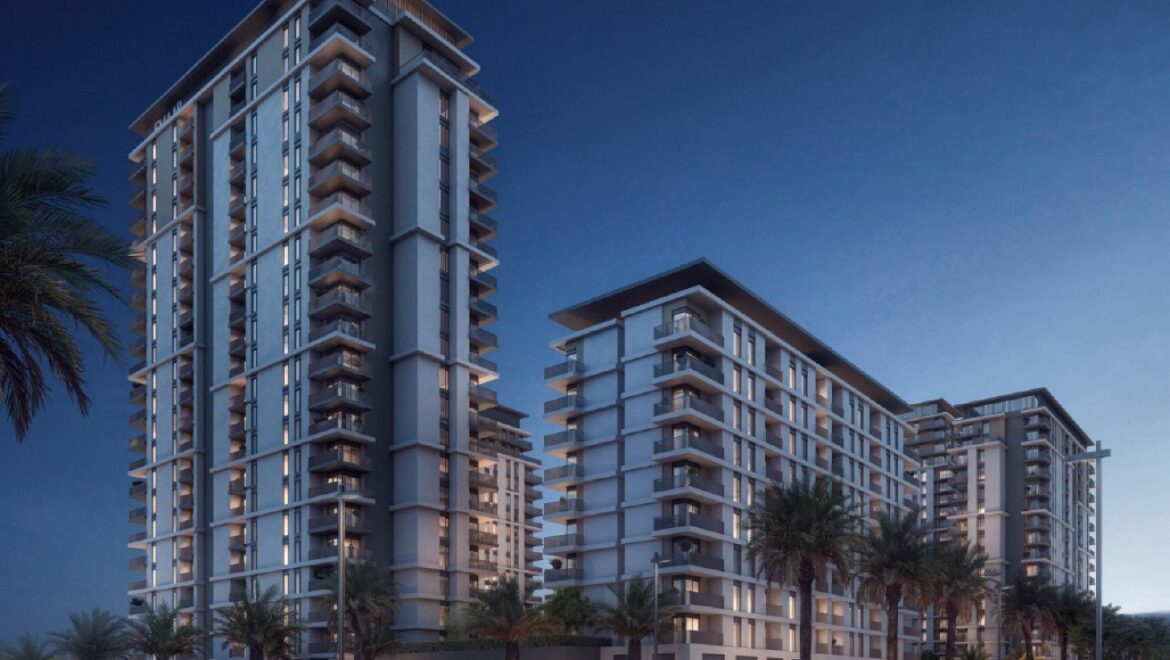 Interior of a 2-bedroom Park Lane 2B residential apartment with premium view in Dubai Hills Estate, Dubai-Propertyana real estate in dubai and sharjeh